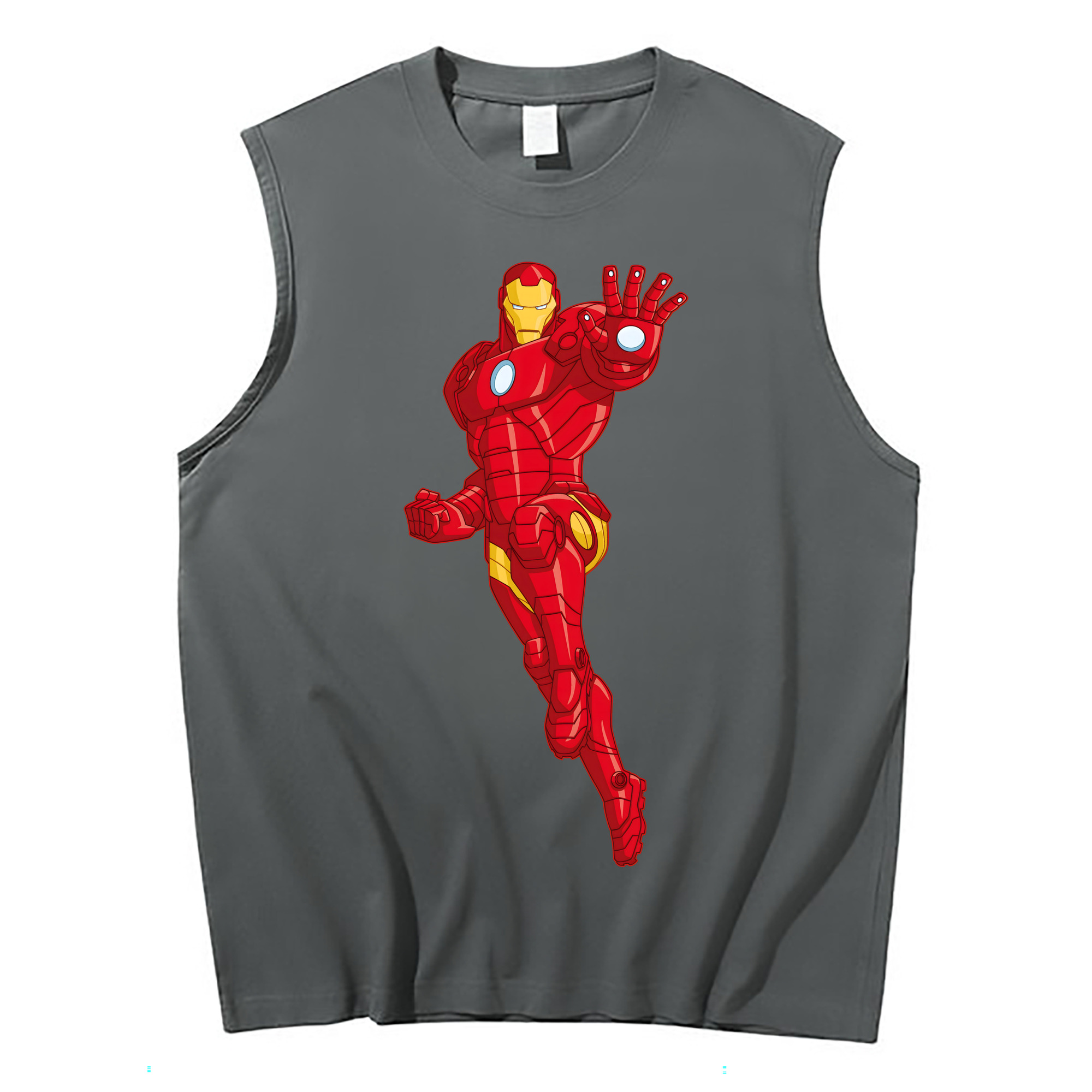 （画像用） アベンジャーズ The Avengers コットン100％タンクトップ（フロントプリント）